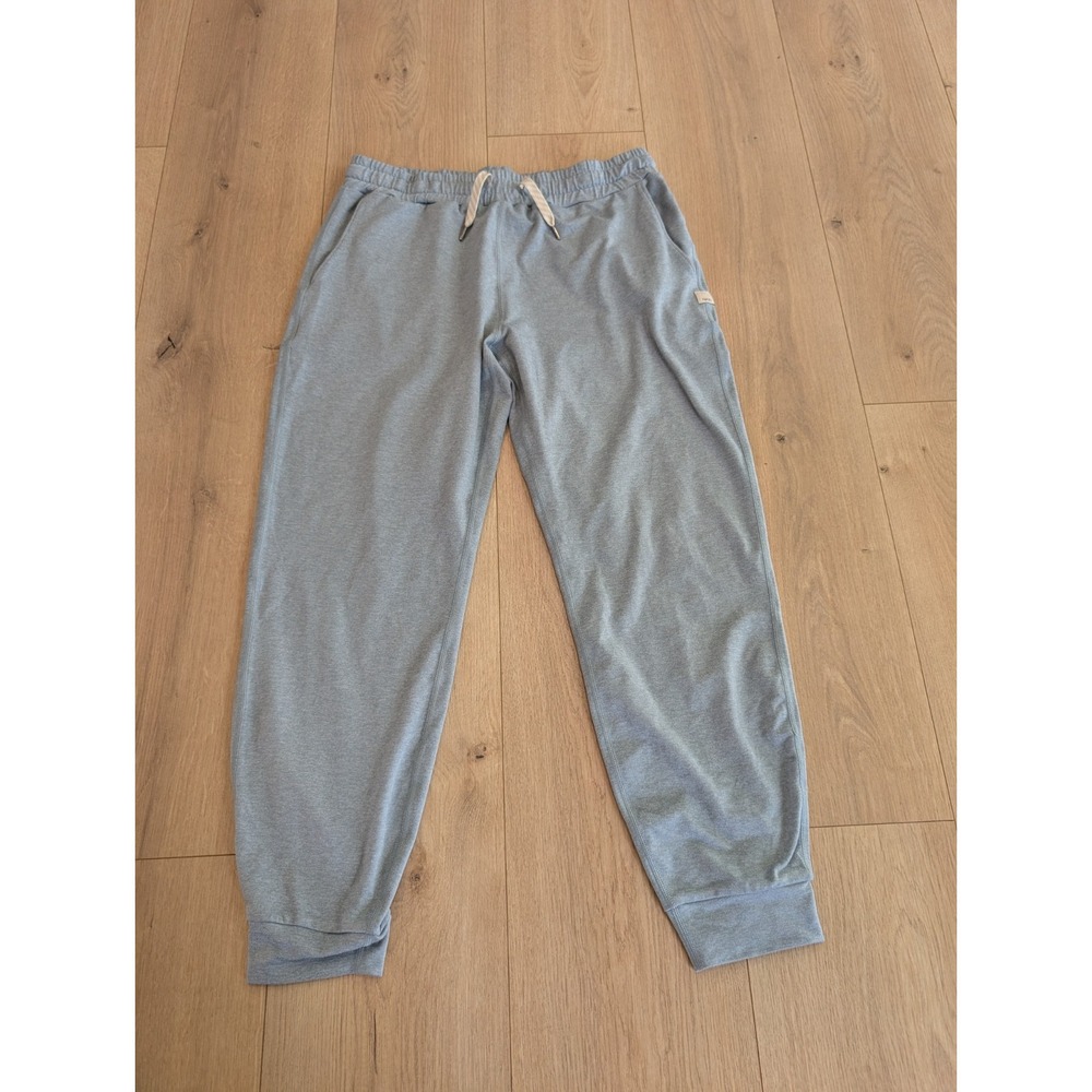 Vuori Performance Jogger Women Small Blue Heather DreamKnit VW303